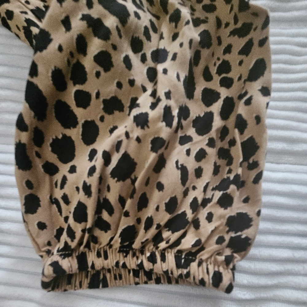 GAP Leopard Print Women's Dress Size L - Picture 8 of 9